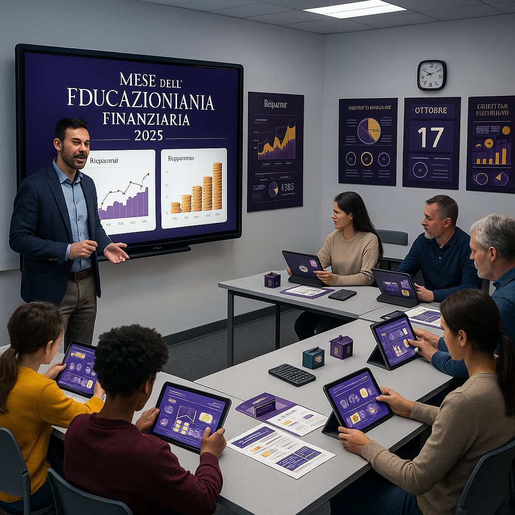 Mese dellโEducazione Finanziaria 2025: candidature aperte fino al 17 ottobre