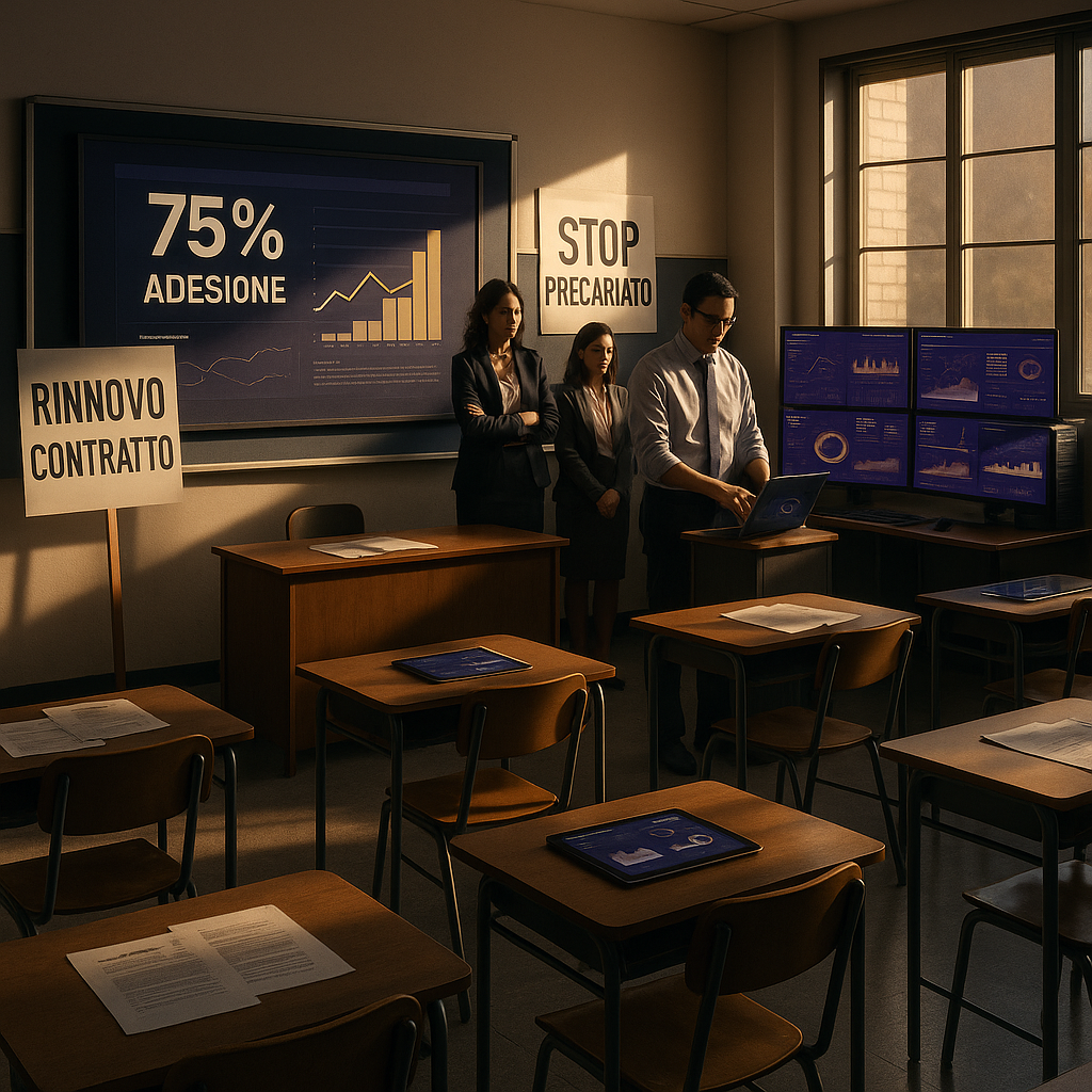 Sciopero nazionale 25 ottobre contro mancati aumenti e precariato e Festival Educazione Civica presenta metodologie innovative – Rassegna stampa 26 Ottobre 2025