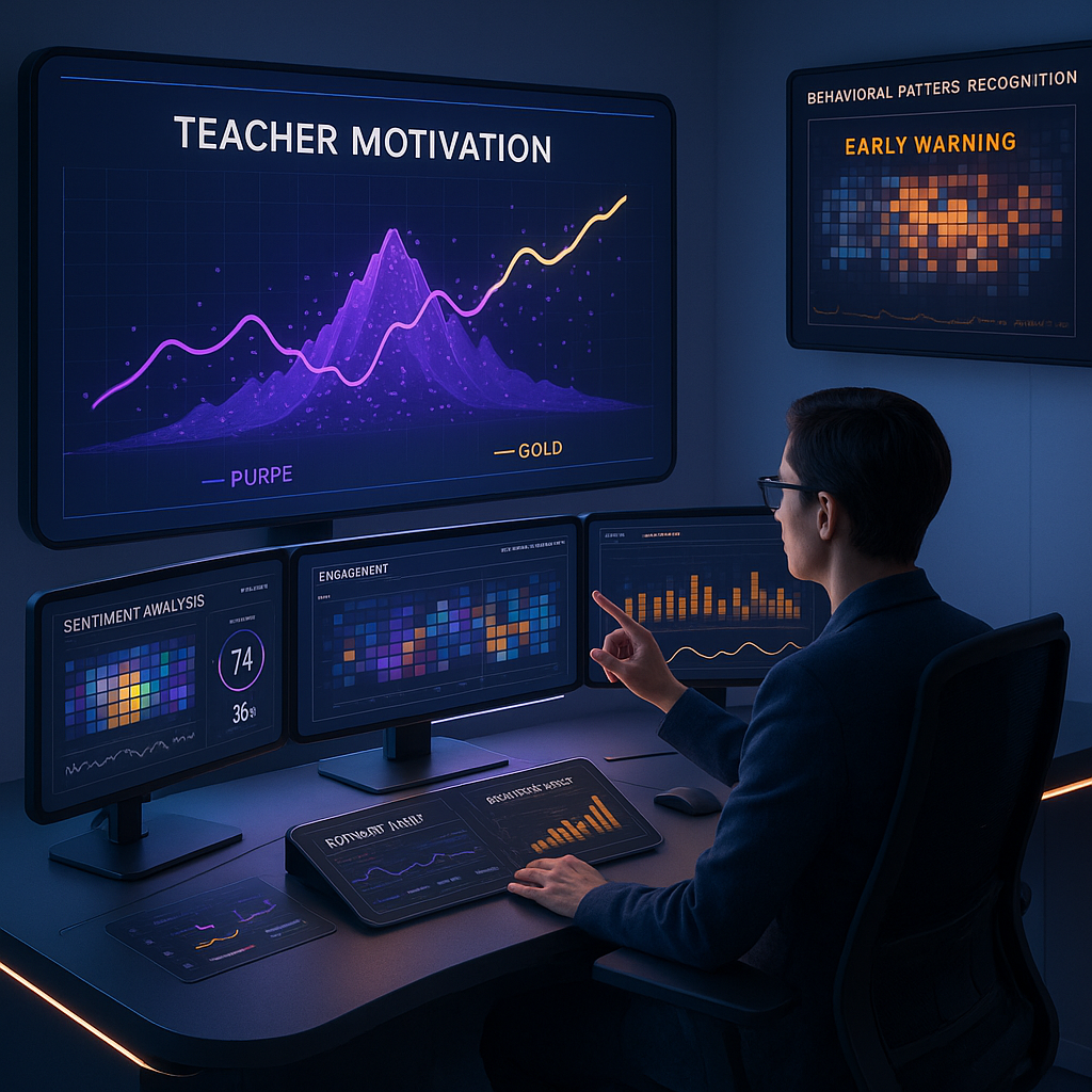 AI e Monitoraggio Motivazione Docenti: Strategie per Rilevare e Prevenire il Calo